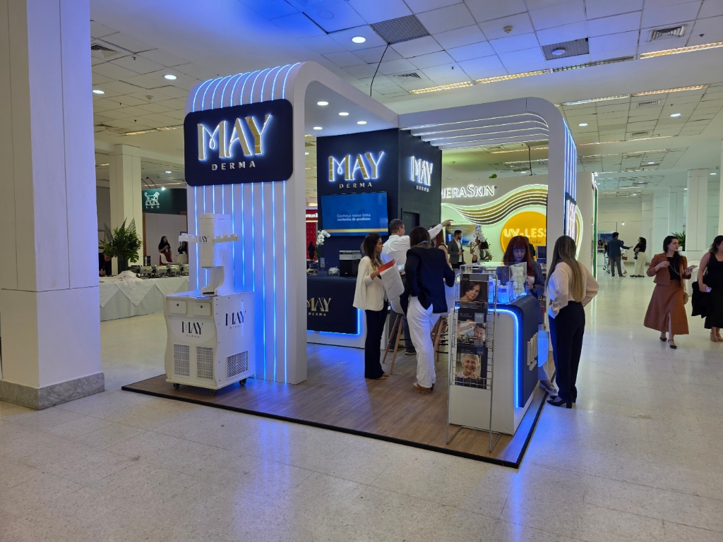 Estande May Derma no RADESP